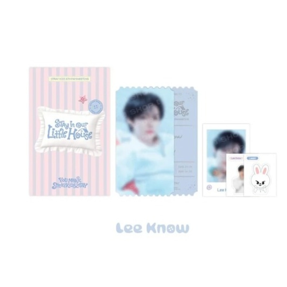STRAY KIDS LEEKNOW 6th Fan Meeting Stay In Our Little House Special Ticket Set